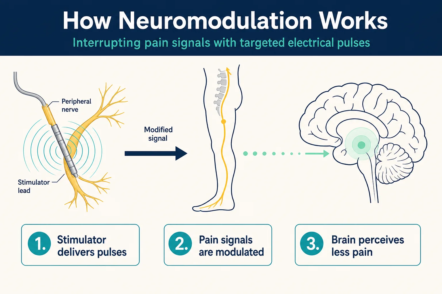 Infographic: What Is Neuromodulation? A Guide for Patients and Providers